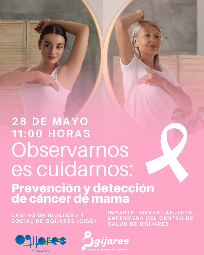 Charla sobre prevención de cáncer de mama en Ogíjares
