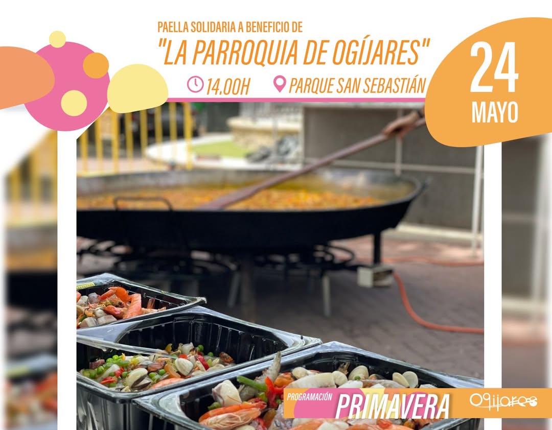 Paella solidaria en beneficio de la parroquia de Ogíjares