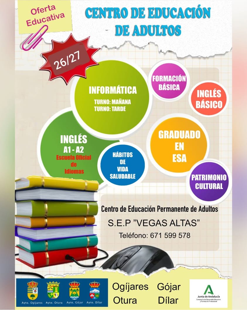 Nueva oferta educativa para el curso 2026/2027