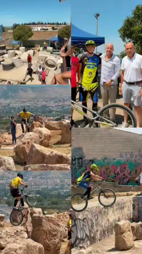Domingo deportivo con la copa interprovincial de Trial Bici