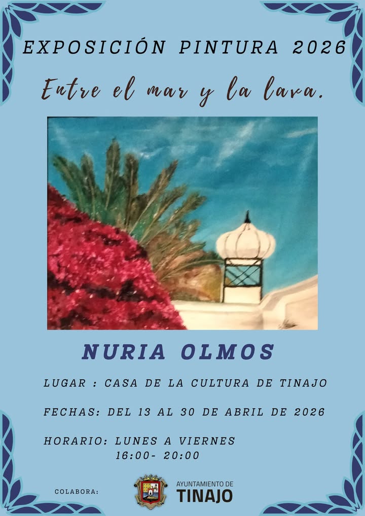 Exposición de pintura 'Entre el mar y la lava'