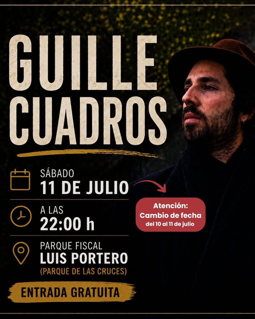 Concierto de Guille Cuadros