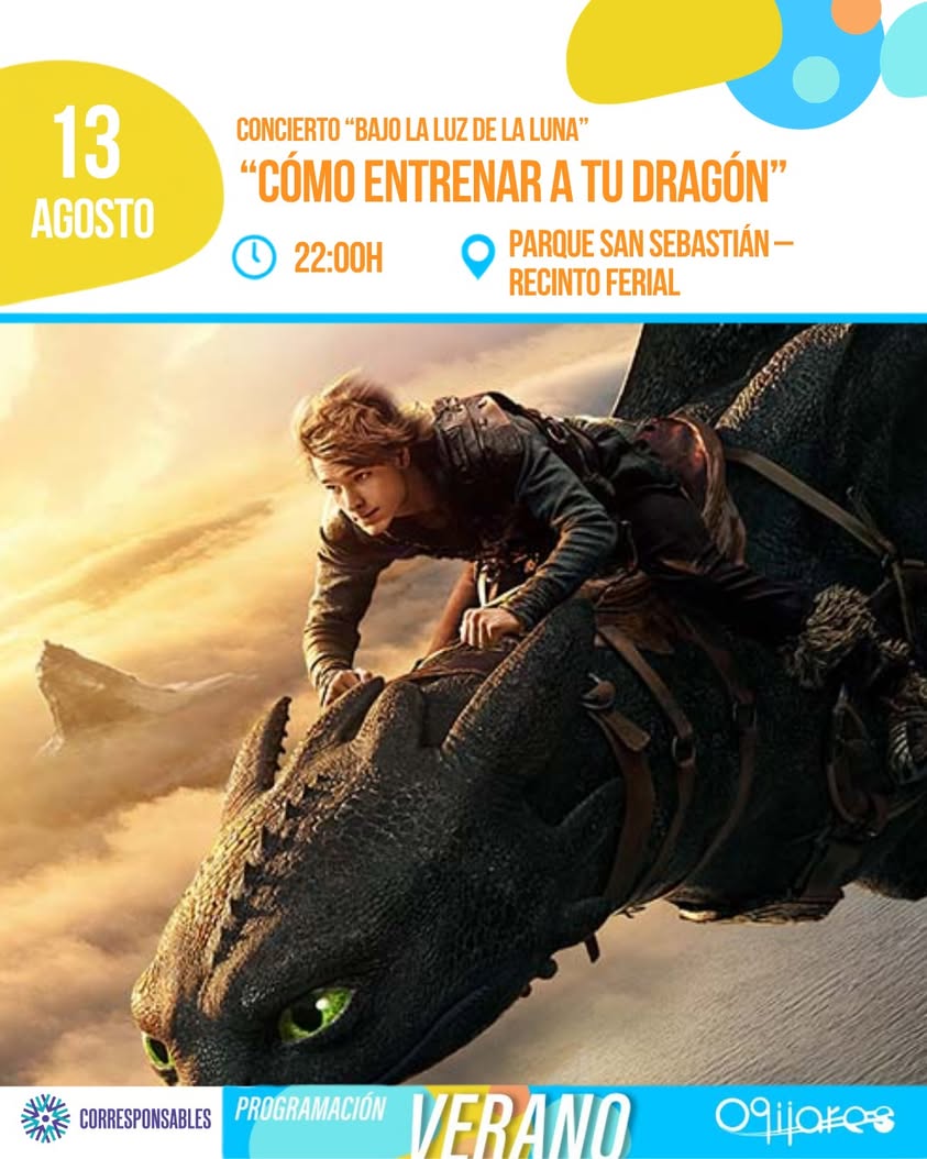 Cine al Fresquito: Cómo entrenar a tu dragón