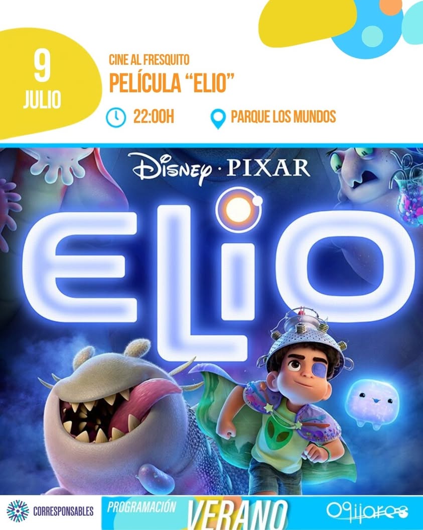 Cine al Fresquito: Proyección de 'ELIO'