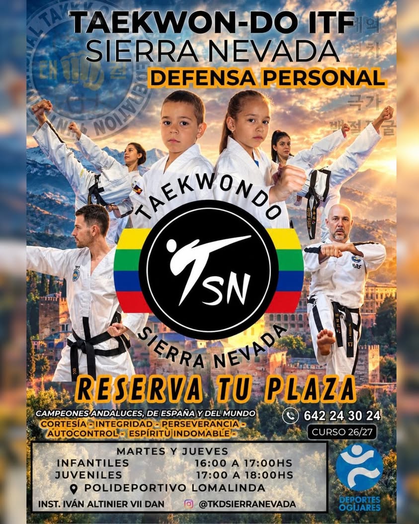 Clases de Taekwon-Do ITF Sierra Nevada