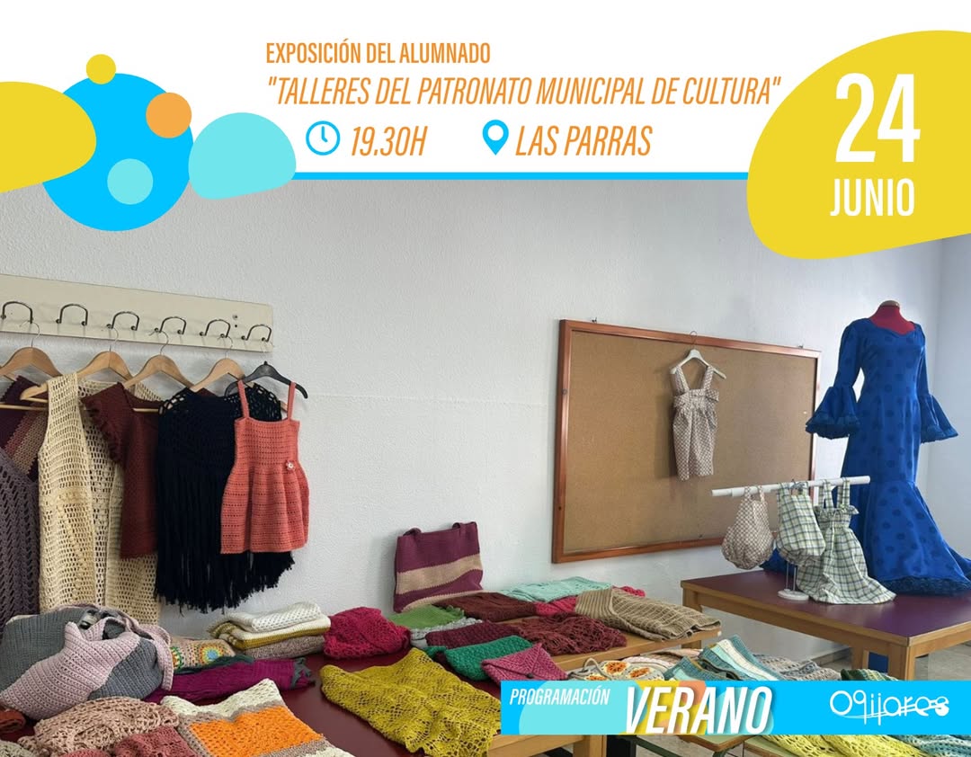 Exposición de talleres del Patronato Municipal de Cultura