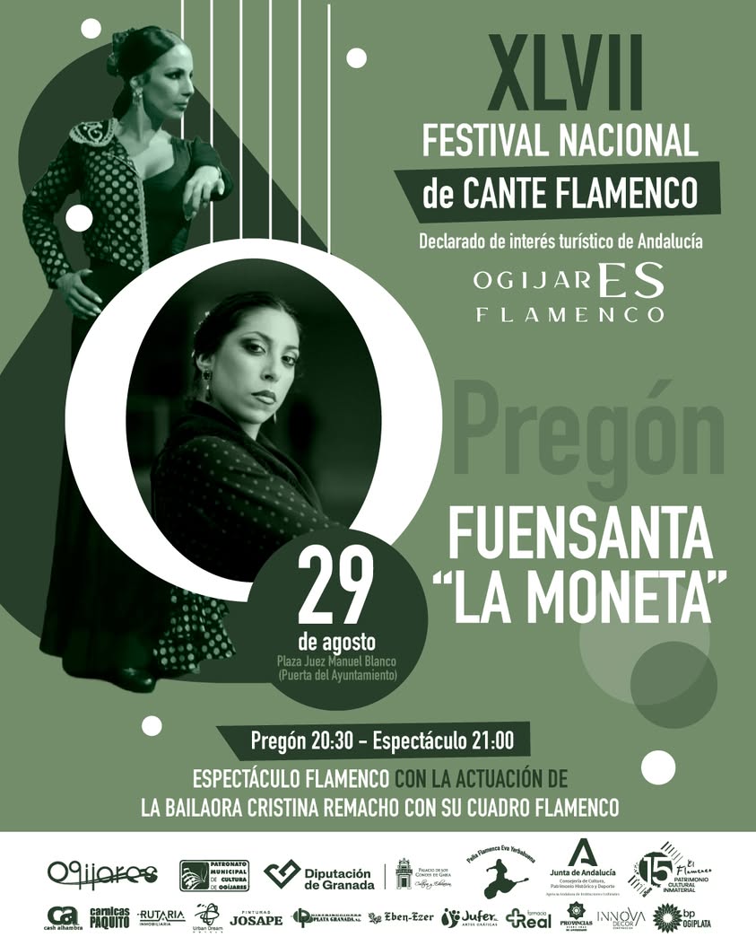Inicia el Festival Flamenco de Ogíjares el 29 de agosto