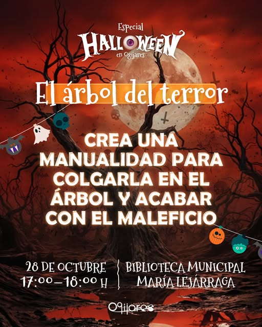 Tarde de Halloween en la Biblioteca Municipal