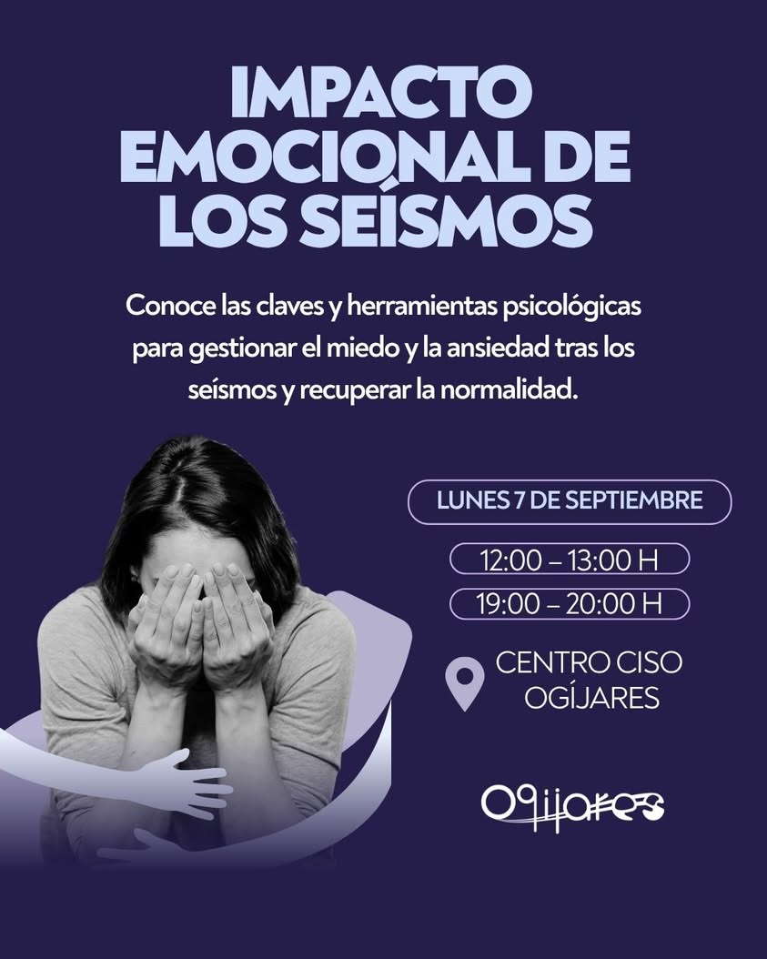 Charlas sobre gestión emocional tras actividad sísmica