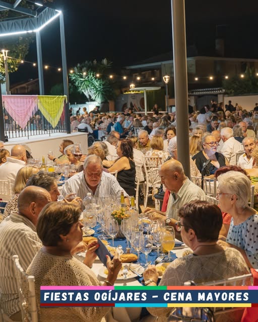 Celebrada la Cena de Mayores en Ogíjares