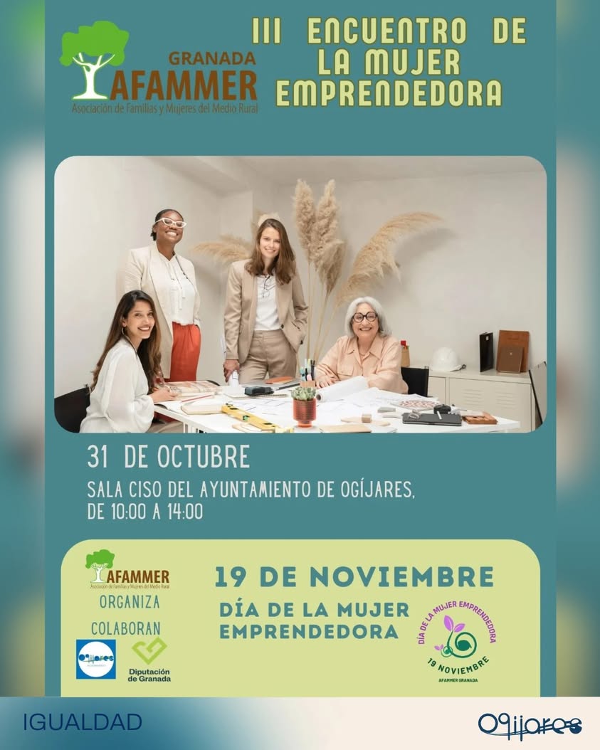 III Encuentro de la Mujer Emprendedora en Ogíjares