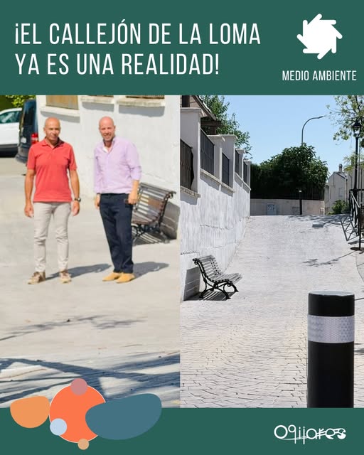 Inauguración del Callejón de la Loma en Ogíjares