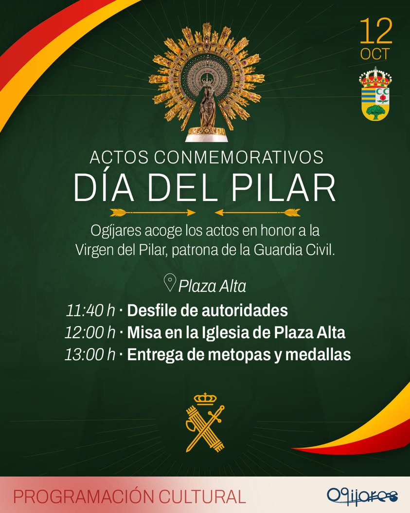 Ogíjares conmemora el Día del Pilar