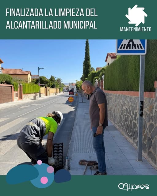 Finalizada la limpieza del alcantarillado municipal
