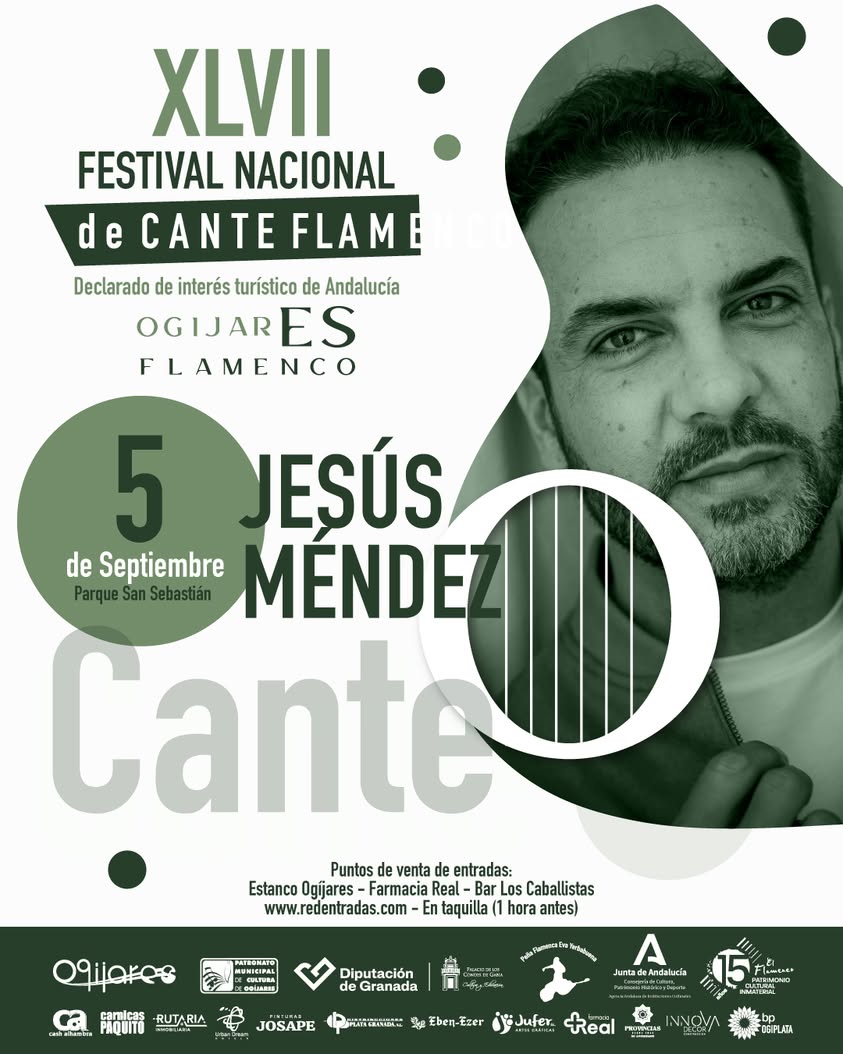 Jesús Méndez destaca en el Festival Flamenco de Ogíjares