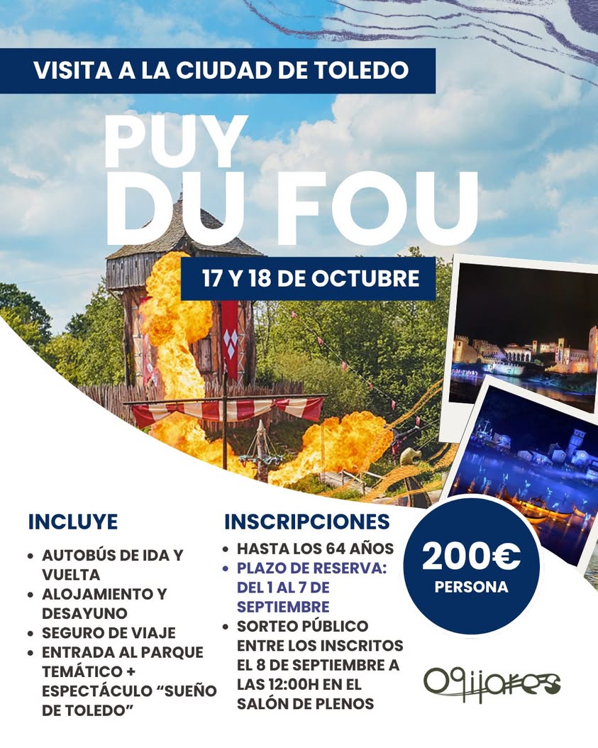 Abiertas reservas para viajar a Toledo