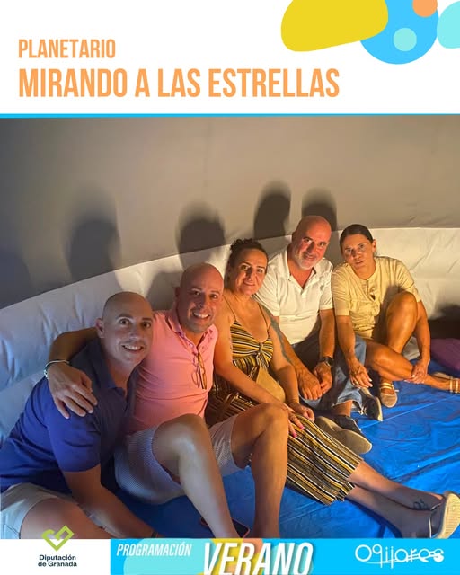 Éxito de la actividad del planetario en Ogíjar